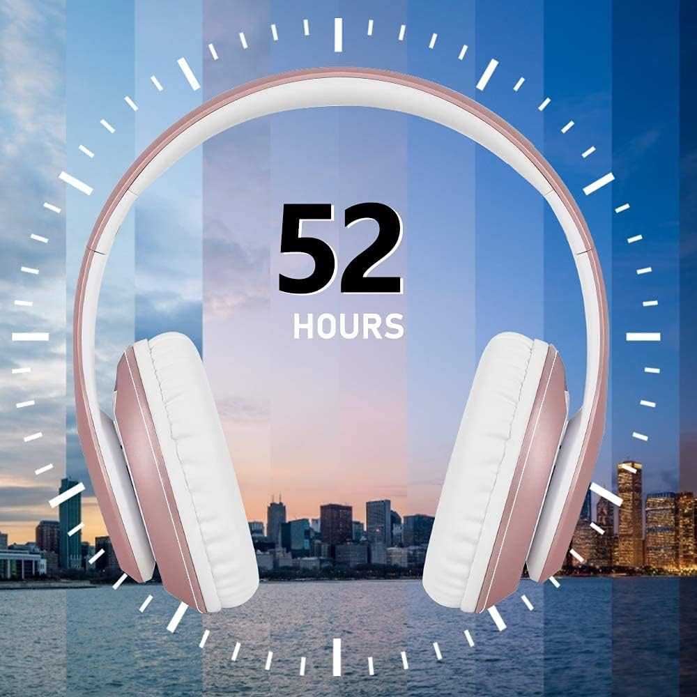 Prtukyt 8S headphones with '52 HOURS' text, indicating battery life