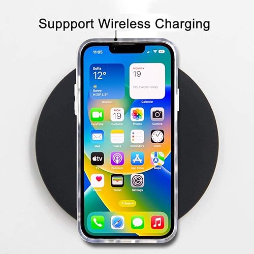 Miniatura 6 de J.west Funda compatible con iPhone 15 de 6.1 pulgadas, funda de lujo translúcida translúcida con estampado de leopardo y guepardo, diseño nacarado,