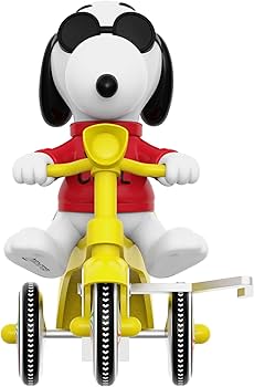 Amazon.com: Super7 Super Cycles Peanuts Snoopy Joe Cool Red with