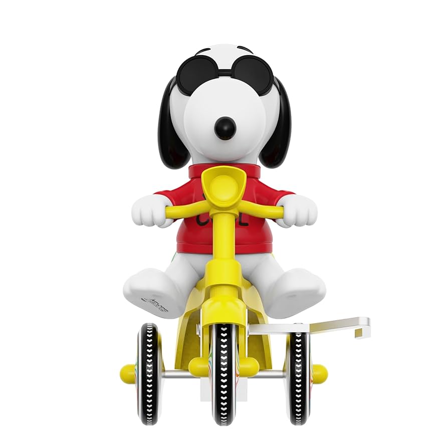 Amazon.com: Super7 Super Cycles Peanuts Snoopy Joe Cool Red