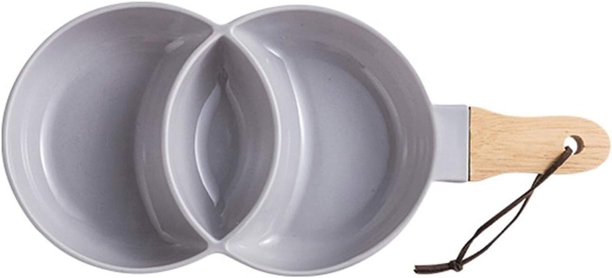 Dip Bowls Set Soy Sauce Dish/Bowls Ceramic Appetizer Plate, Snack Plate, Seasoning Plate, Tableware, Grid Plate, Salad Plate, Fruit Plate With Handle Dipping Sauce Bowls/Dishes