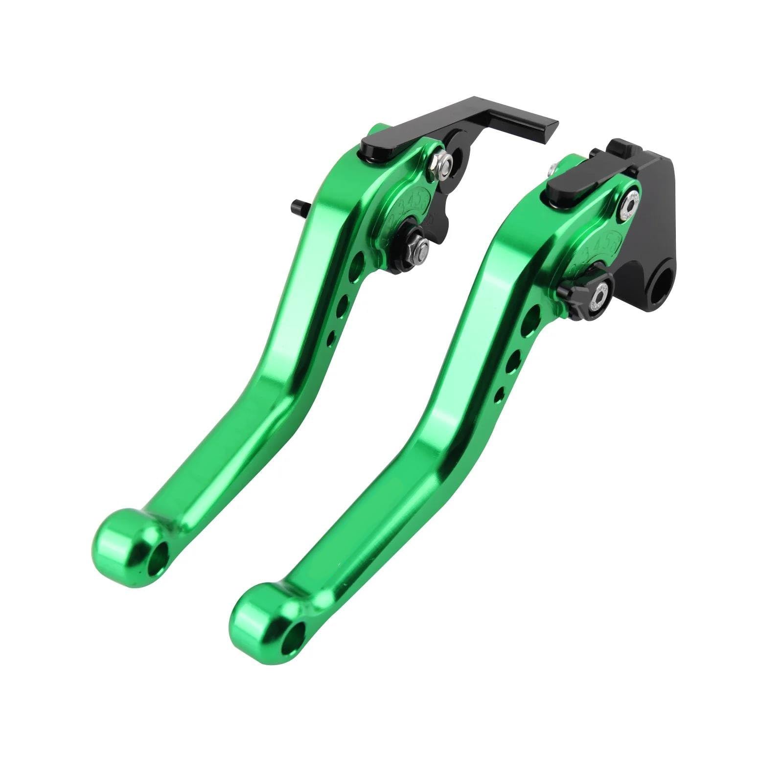 Fxvbg Green Clutch Motorcycle Control Handles Pivot Brake Clutch Levers For Kawasaki For Ninja Zx6r Zx-6R Zx-636 Zx-6Rr 2007-2018(Green)
