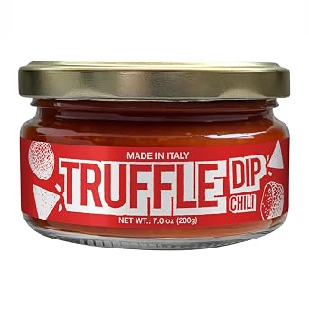 Tartufi Jimmy Truffle & Hot Chili Dip Sauce, Italian Condiment, 200 g | Ideal for burgers, fries and grilled meats