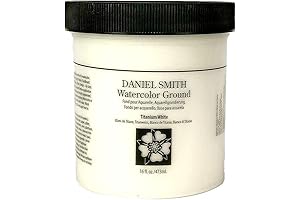 DANIEL SMITH Watercolor Ground Titanium White 284055001 16oz