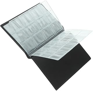Abaodam Books Album for Coin Collection Coin Holder Coin Collection Organizer Token Commemorative Coin Gift