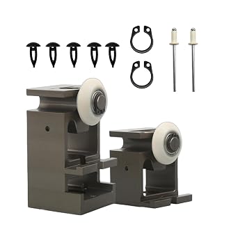 379060 Standard Bearing Block Kit with Roller for in-Wall Slide-Outs on RvIncludes Upper and Lower Blocks Rivets Exact-Match Component Replace OE 379060