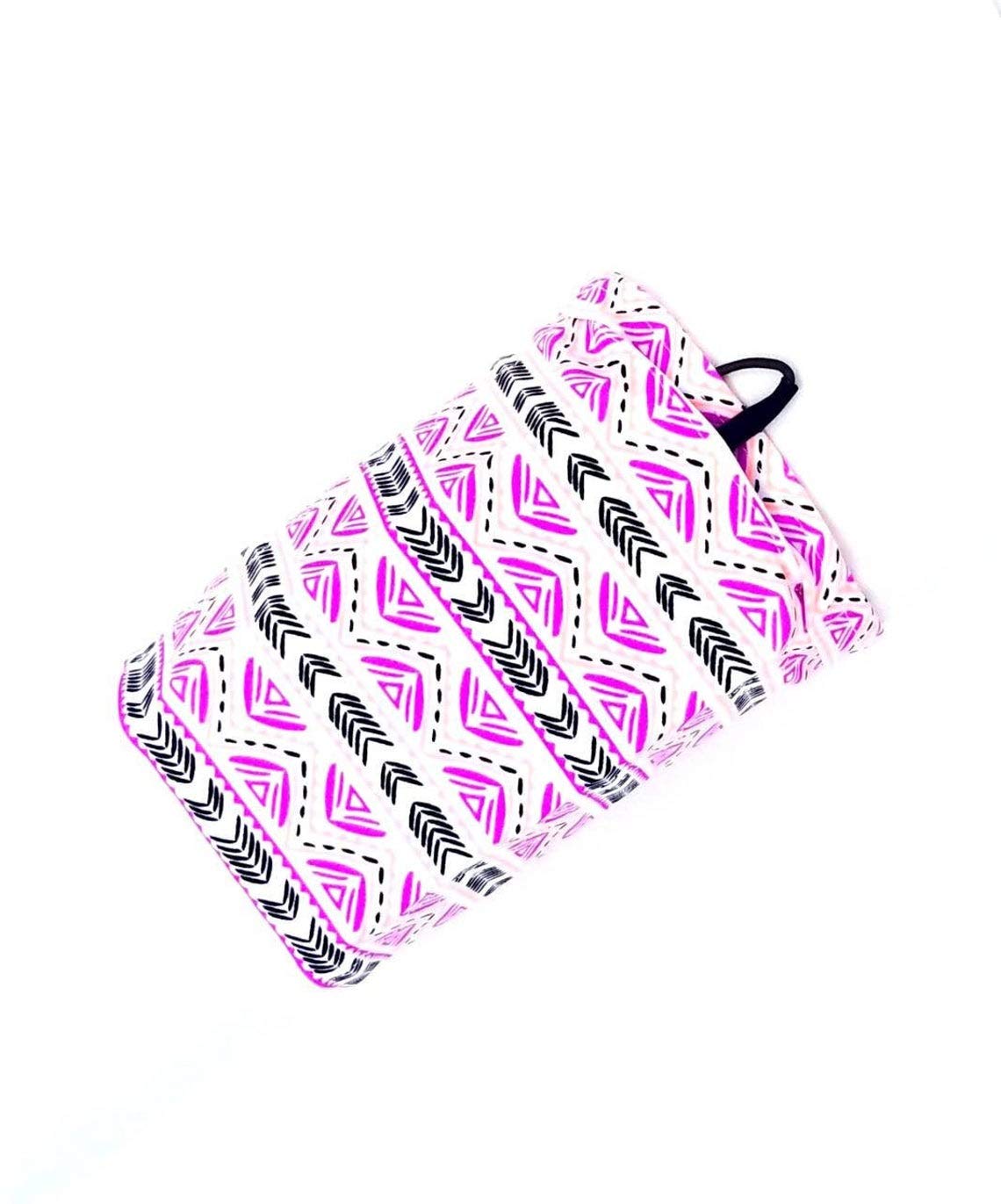 Cell Phone Arm band, Cell Phone Running Armband, Phone Armband Sleeve, Phone Holder for Running, Pink Striped, Tribal