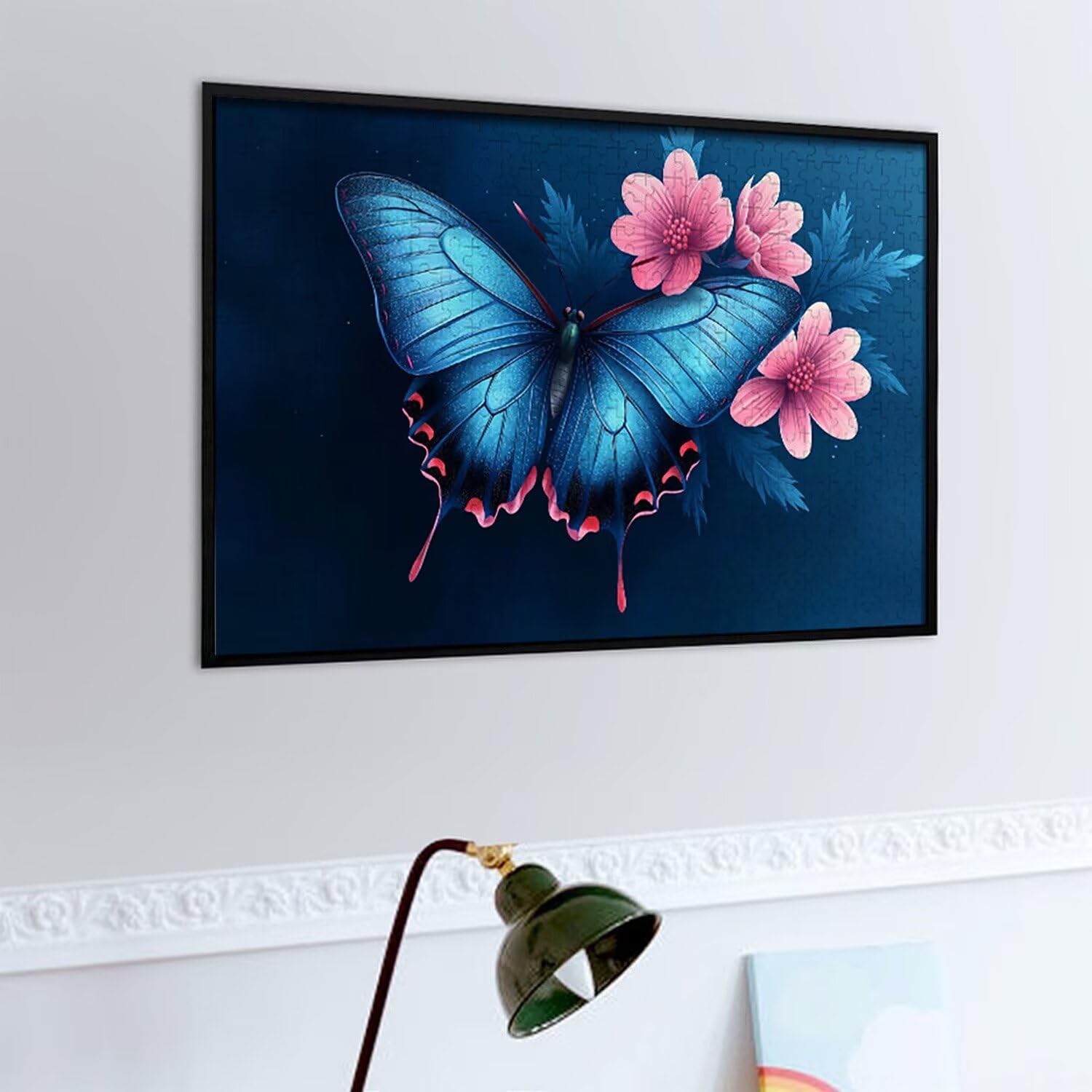 Puzzle 2000 elementów, puzzle dla dorosłych, wyzwanie puzzle, puzzle dla całej rodziny, napis na plecach, prezenty dla mężczyzn i kobiet, temat: (niebieska męska) z-529
