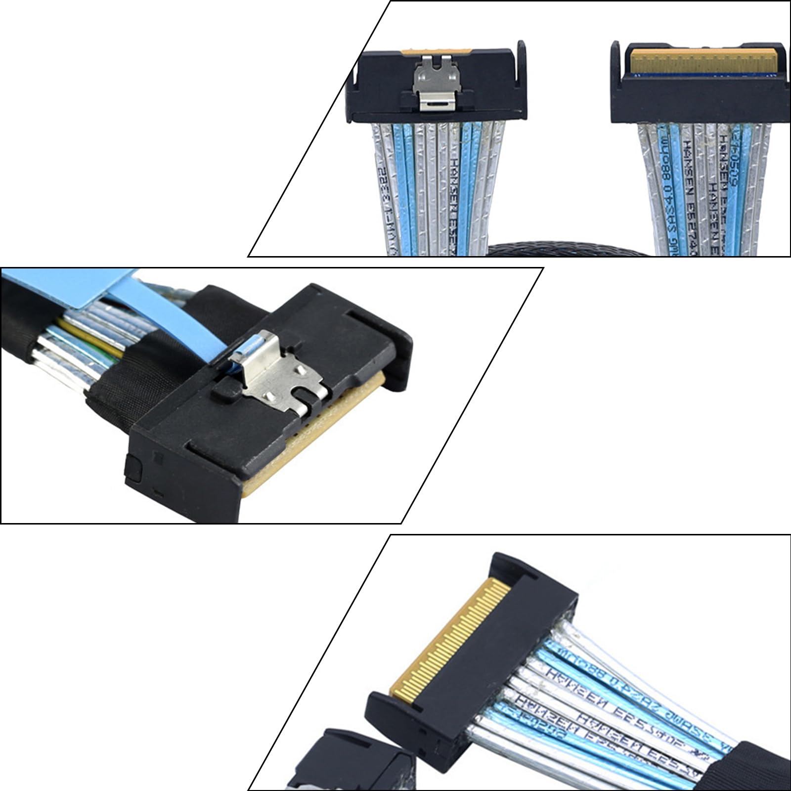 8i 74P A 2xSFF 8654 4I Interfacce Cavo Ad Alta Velocità Trasferimento Dati Server Cavo Accessori Per Computer 50/70cm