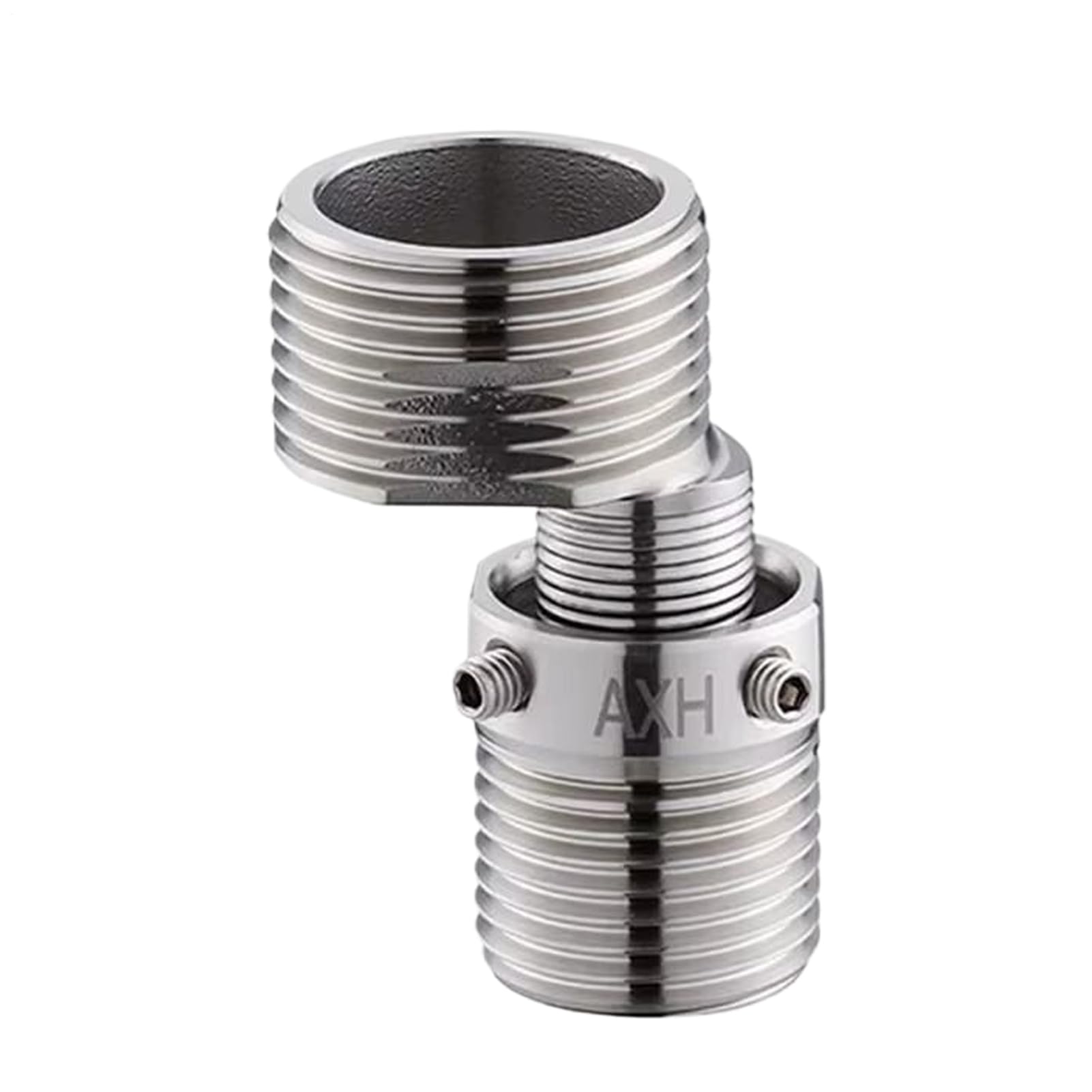 MFYOUPK Adjustable Shower Faucet Angle Adapter,Adjustable Leakproof Connector - Wall-Mounted Shower Faucet Adapter,for Apartment Kitchen Household Hotel Maintenance Replacement