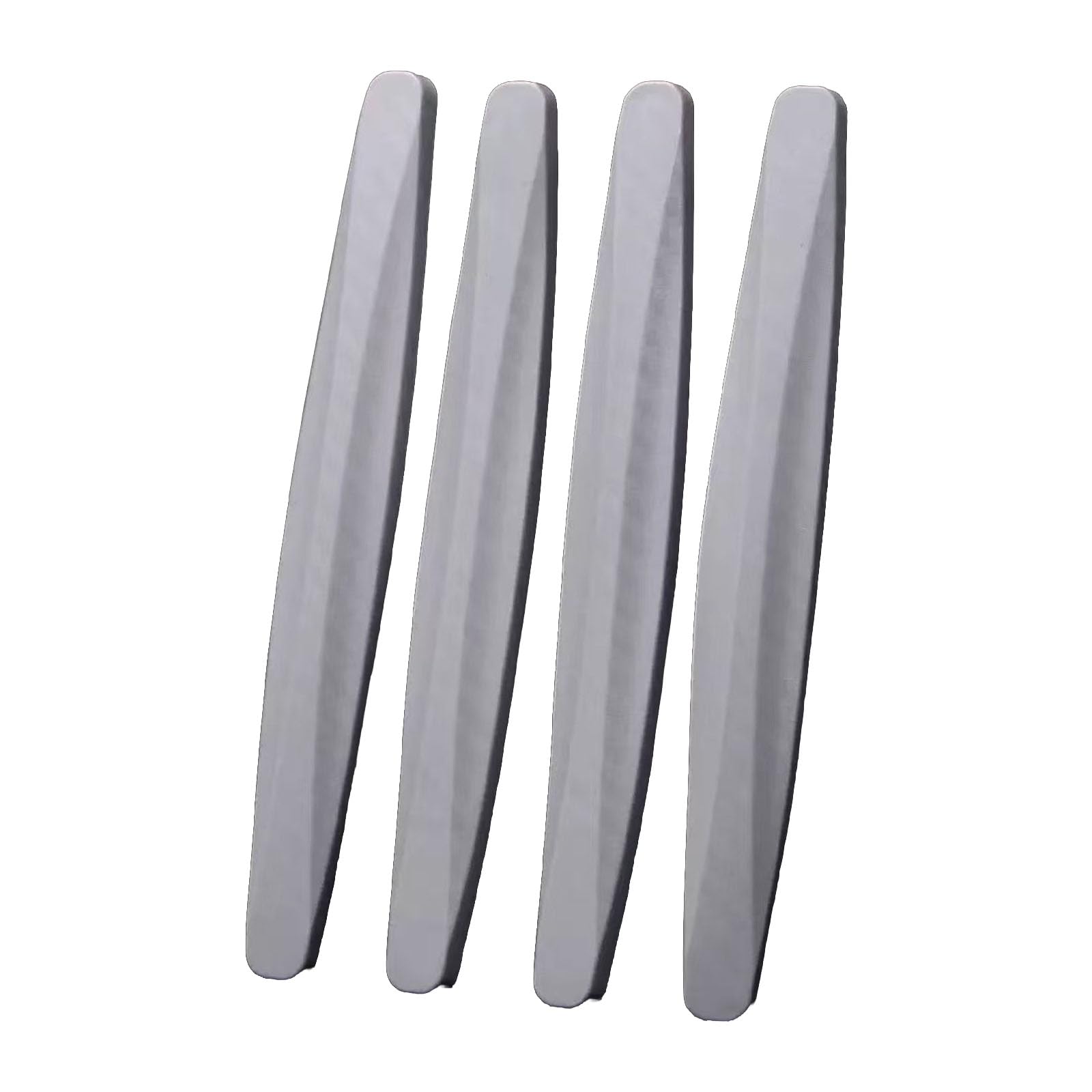 ONEMAJI 4Pcs Car Bumper Scratch Protector Strips for Audi A6 Allroad Quattro (C8) 2019-, Car Door Edge Guard Trim Rear View Mirror Collision Avoidance Bars,Grey