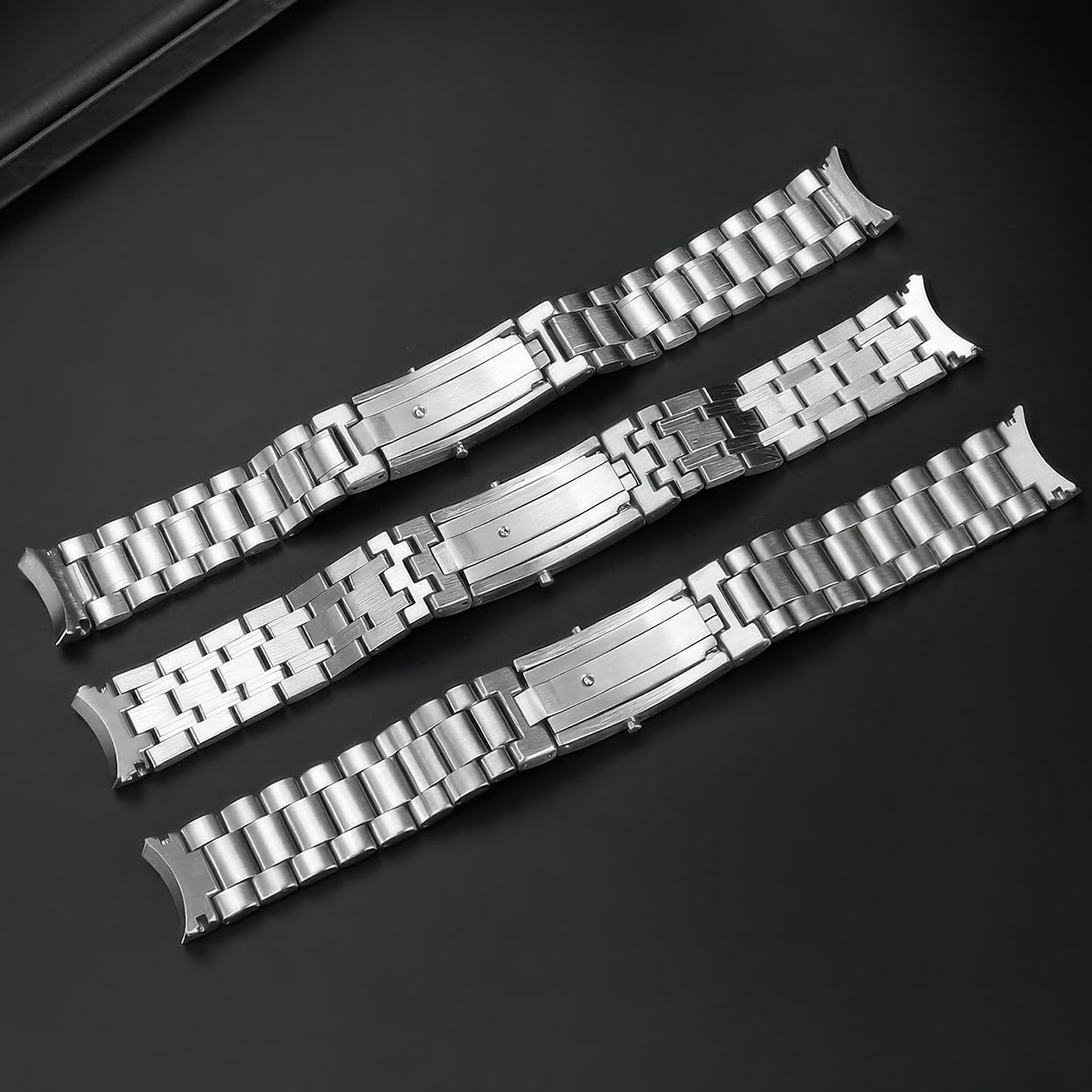 Bracelet de montre de rechange pour Omega Seamaster Planet 2531.80 1503/825 SMPC en acier inoxydable, 20mm, Acier inoxydable, Pas de pierre précieuse