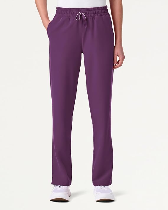 JAANUU UltaLAST Essential Women's Scrub Set 6-Pocket Durable 4-Way Stretch