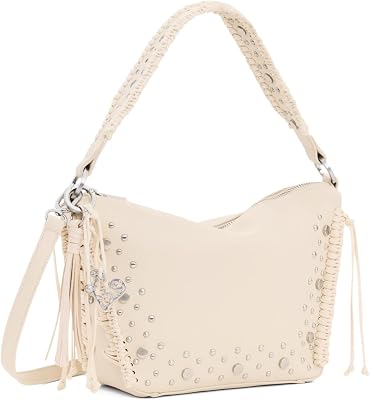 Desigual bolso bandolera bolso de hombro Gallium Munich Across Body Bag Beige Crude crema
