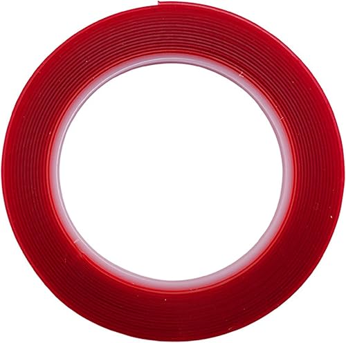 Miniatura 6 de Cinta adhesiva de doble cara, 1 rollo de 3532.8 ft, cinta adhesiva de alta viscosidad sin rastro, transparente sin rastro, cinta de doble cara para