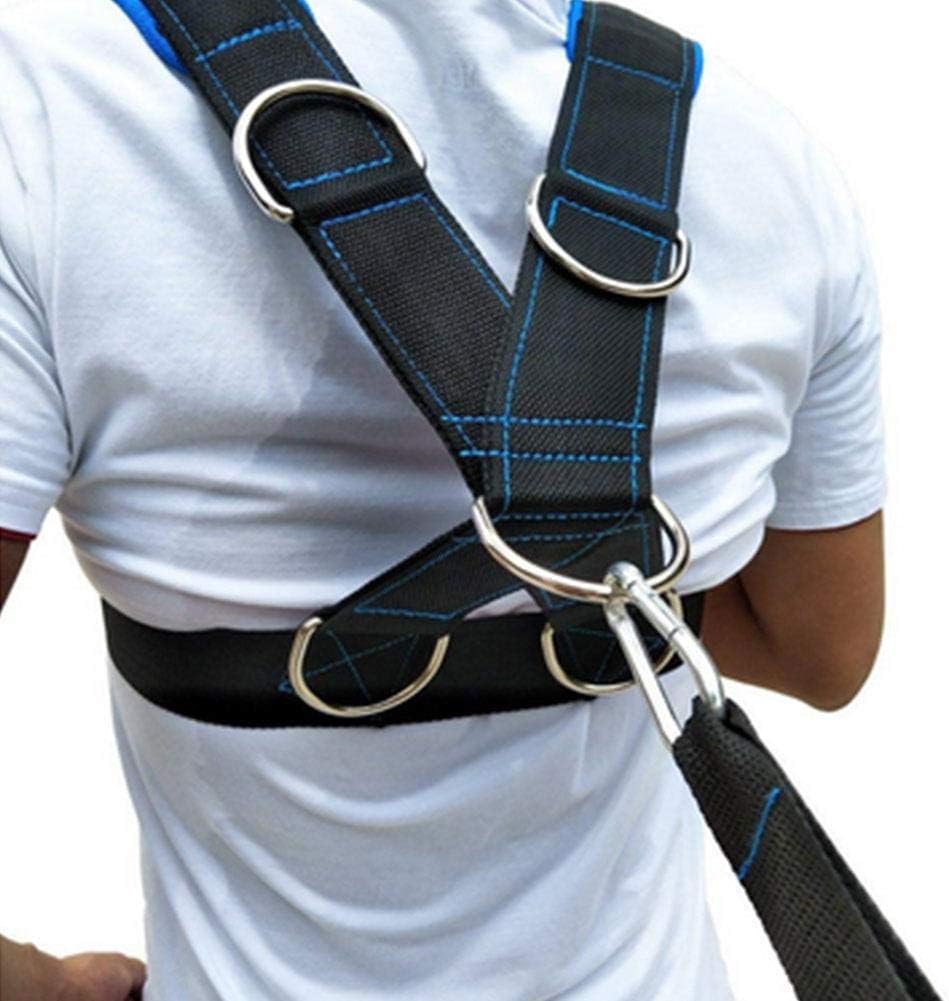 Harness Band, Sled Harness for Pulling Fitness Speed Strength Training Sled Shoulder Harness Band Belt Sports Equipment