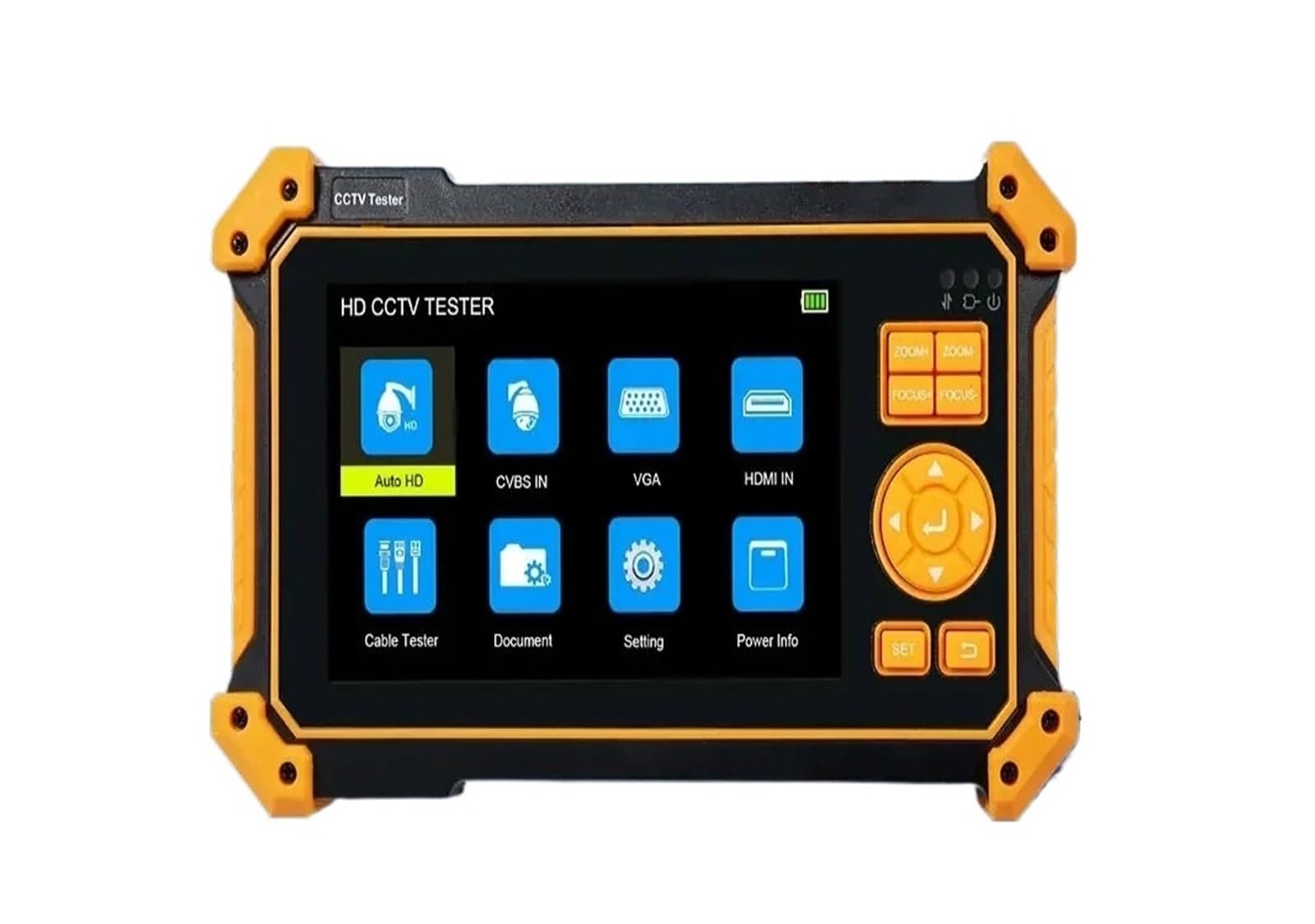 CCTV-Tester, 4K CCTV Kamera Tester 8MP AHD CVI TVI CVBS IP Kamera Tester HD Display Video Monitor 5,4 Zoll IPS Touchscreen IPC Tester Tool(HD-3200 Plus)