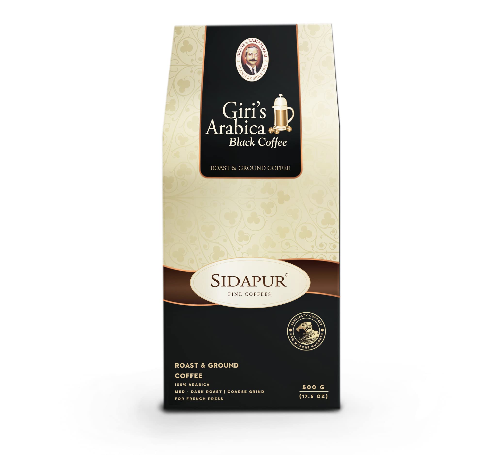See full amazon price history chart for Sidapur - Giris Arabica Black Coffee - Roast & Ground Pure Arabica Coffee for French Press - 500gms Sidapur - Giris Arabica Black Coffee - Roast & Ground Pure Arabica Coffee for French Press - 500gms (B07N6CXCGV) Amazon Price History, Amazon Price Tracker