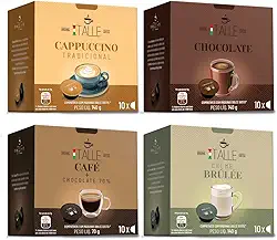 Cápsula Chocolate Cappuccino Dolce Gusto Café Italle 40 Und