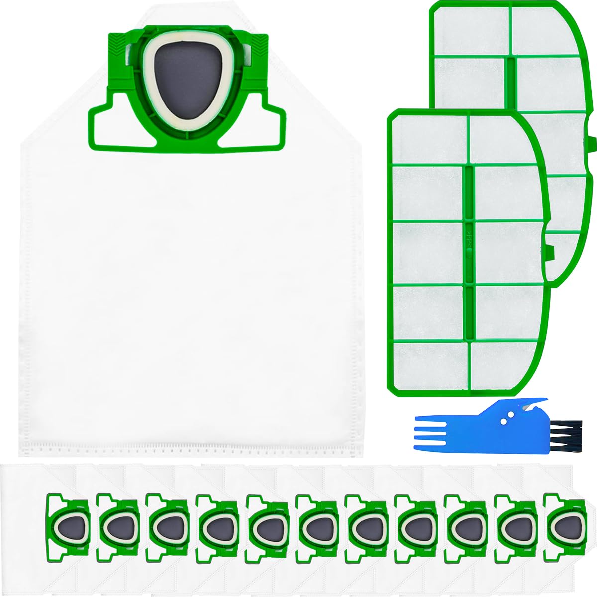 Amazon.co.jp: EATBALE 対応Vorwerk Kobold VK200 FP200 5 層マイクロ