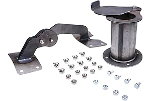 Ultimate Ugly Drum Smoker lid Hinge and Damper Stack Duo