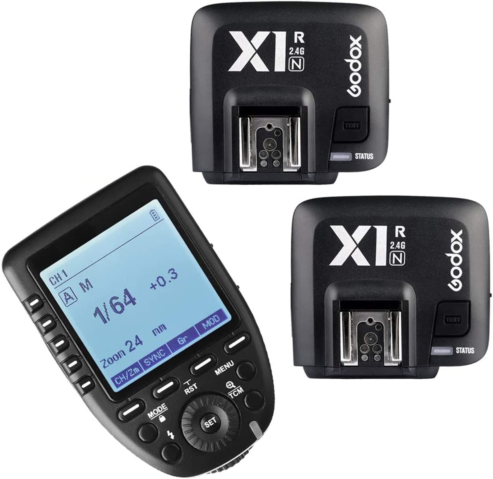 Godox XPro-N TTL Trasmettitore Wireless Flash 2.4G – HSS 1/8000s Per Fotocamere Nikon