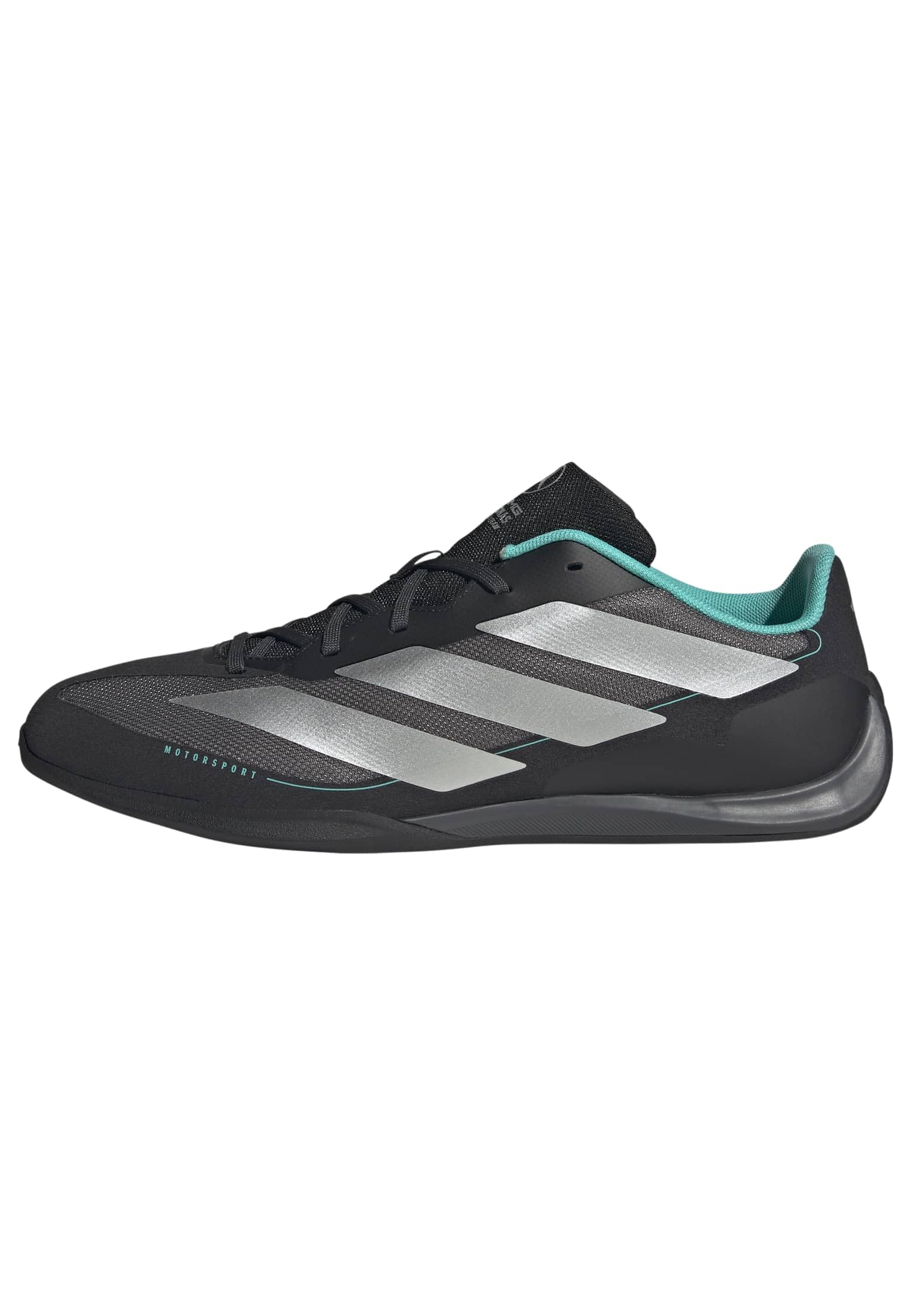 adidas Unisex FEROZA Base Mercedes AMG Petronas F1 Team, core Black/Silver met./semi Mint Rush, 12 UK