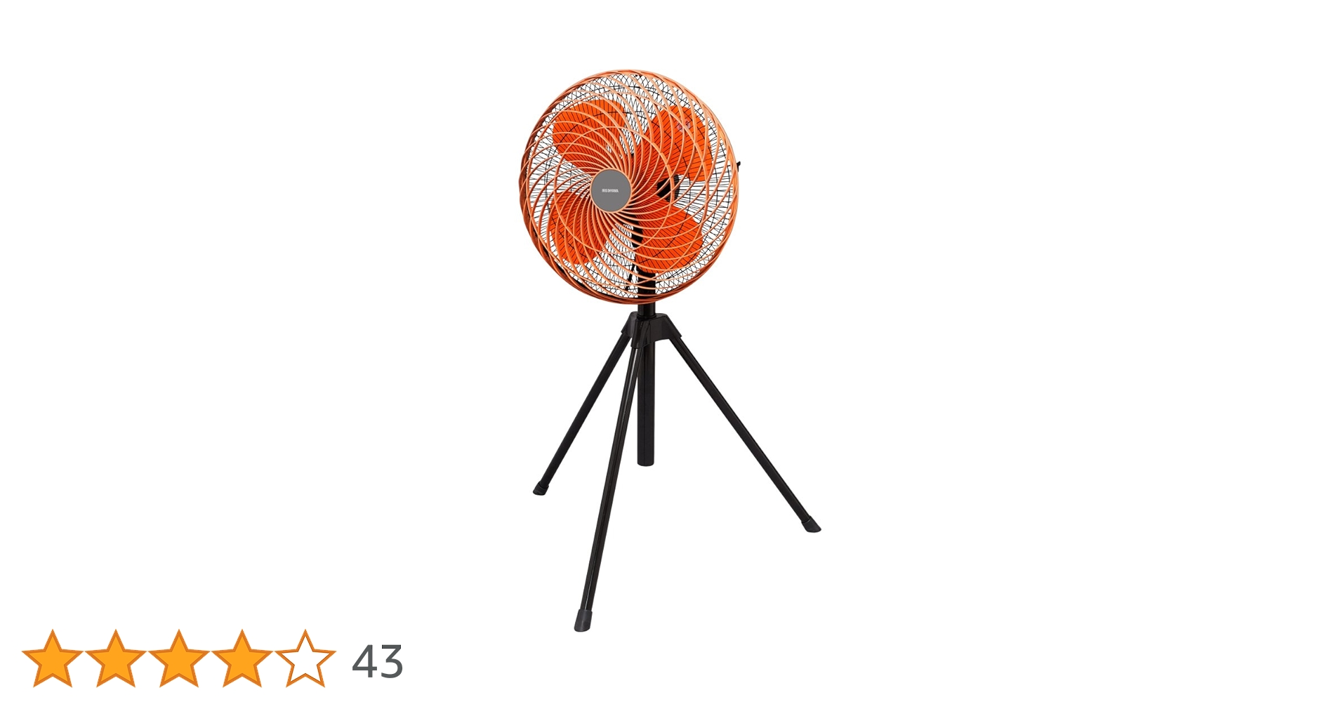 Amazon.co.jp: アイリスオーヤマ 工業扇風機 スタンド式 三脚 KF