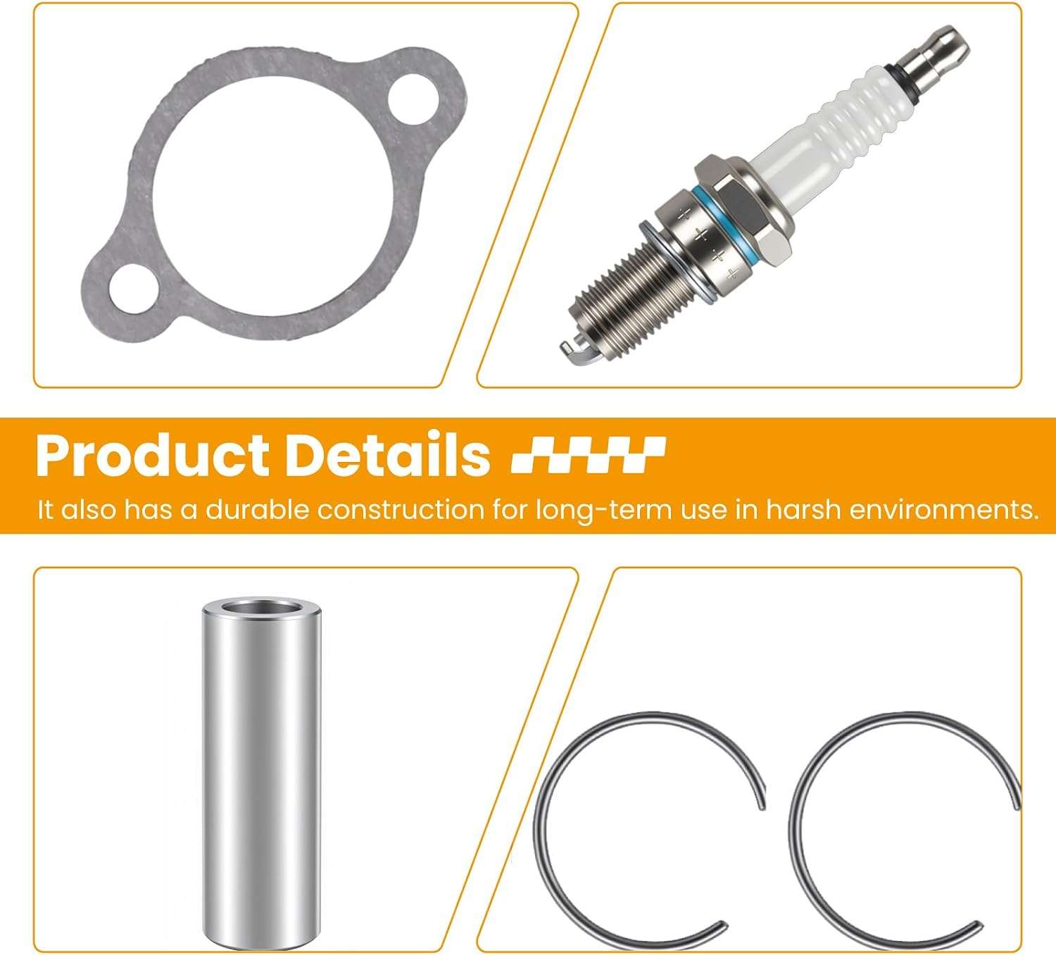 Cylinder Piston Ring Kitwith Seal for HondaXR400R/TRX400X/400EX