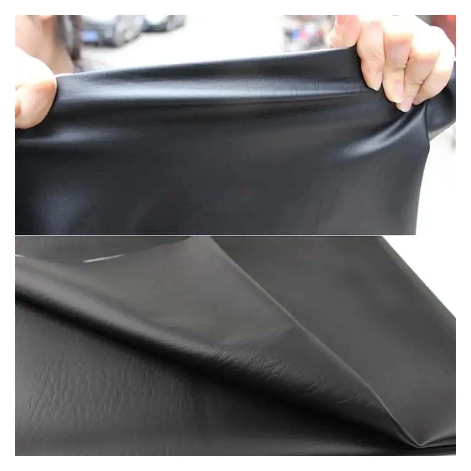 Coprisedili per moto Pelle PU per moto per coprisedile ciclomotore per scooter Protezione elastica sostituibile impermeabile fai-da-te(85X100CM)