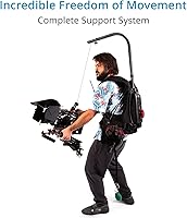 Vista 2 de FLYCAM Flowline Master - Soporte corporal profesional para cámara/cardanes (9-27 libras) (FLCM-FLN-MSTR)