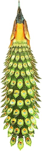 Miniatura 5 de Metal Earth Fascinations Premium Series Peacock 3D Kit de modelo de metal con pinzas