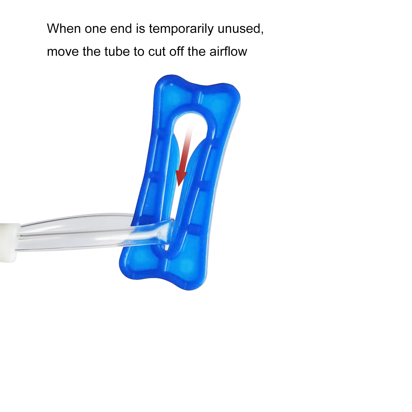 Divisor de tubos de oxígeno en T, tubo de oxígeno de 3 vías con válvula, viene con conector macho/hembra