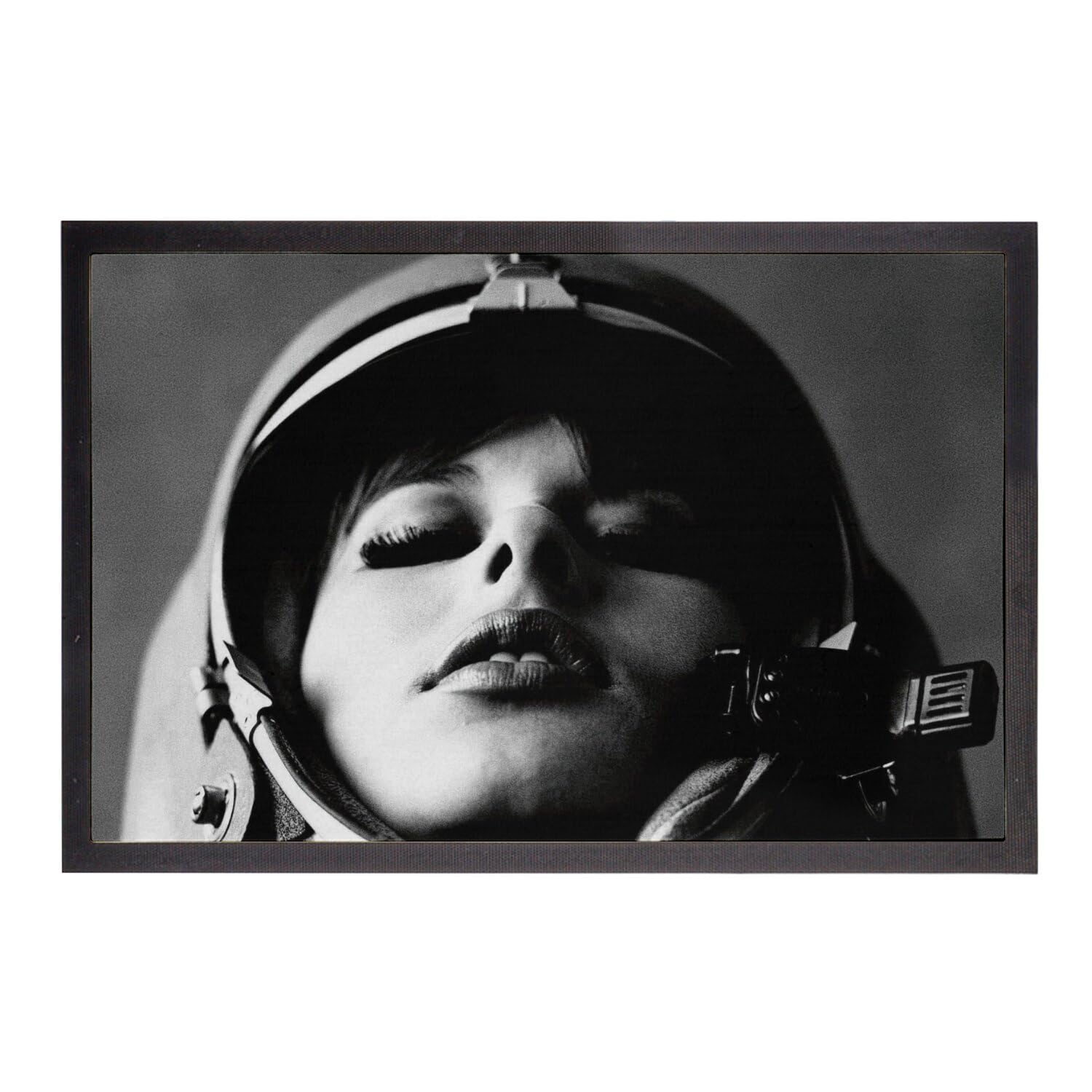 Paillasson photo de mode 1962 astronaute tendance paillasson original entrée 75x50 cm