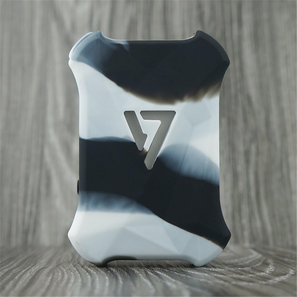 ModShield for Desire X Box Mod 200W TC Silicone Case ByJojo Cover Shield Wrap Skin (White/Black)