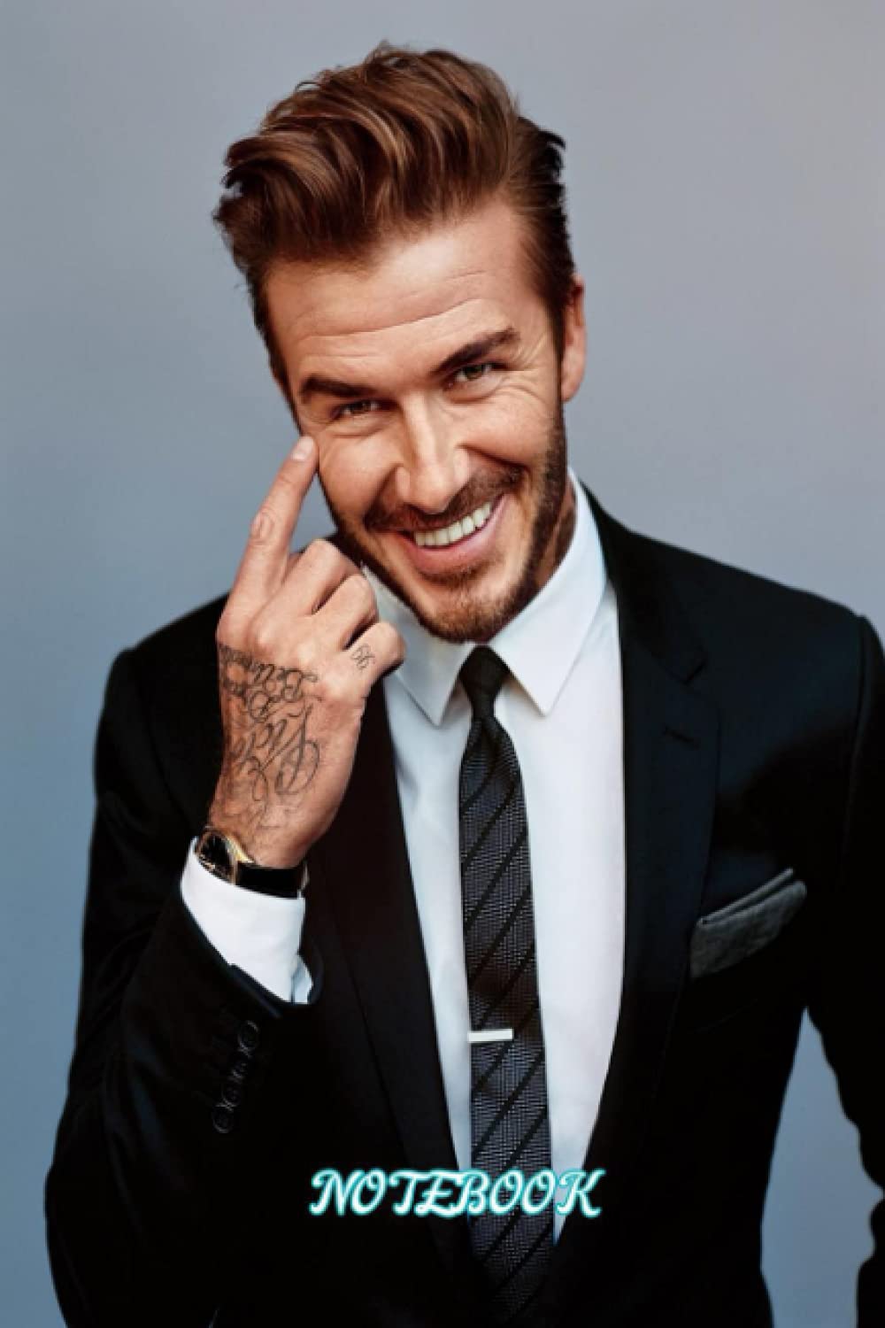 David Hasselhoff Lined Notebook Journal Daily Planner Diary 6"x 9" Notebook Notepad Blank Lined #432