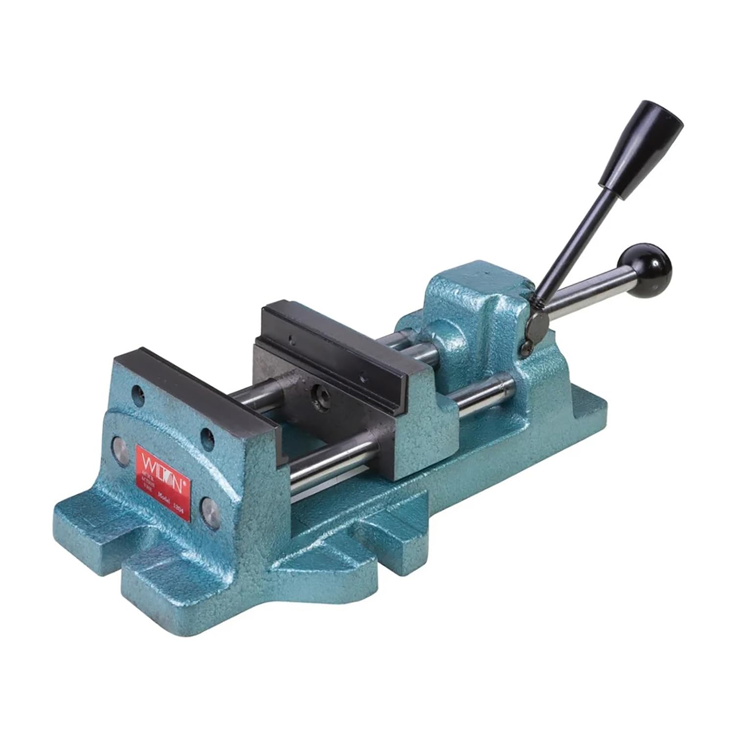 Wilton Cam-Action Drill Press Vise, 4" Jaw Width, 4-11/16" Max Opening (Model 1204)
