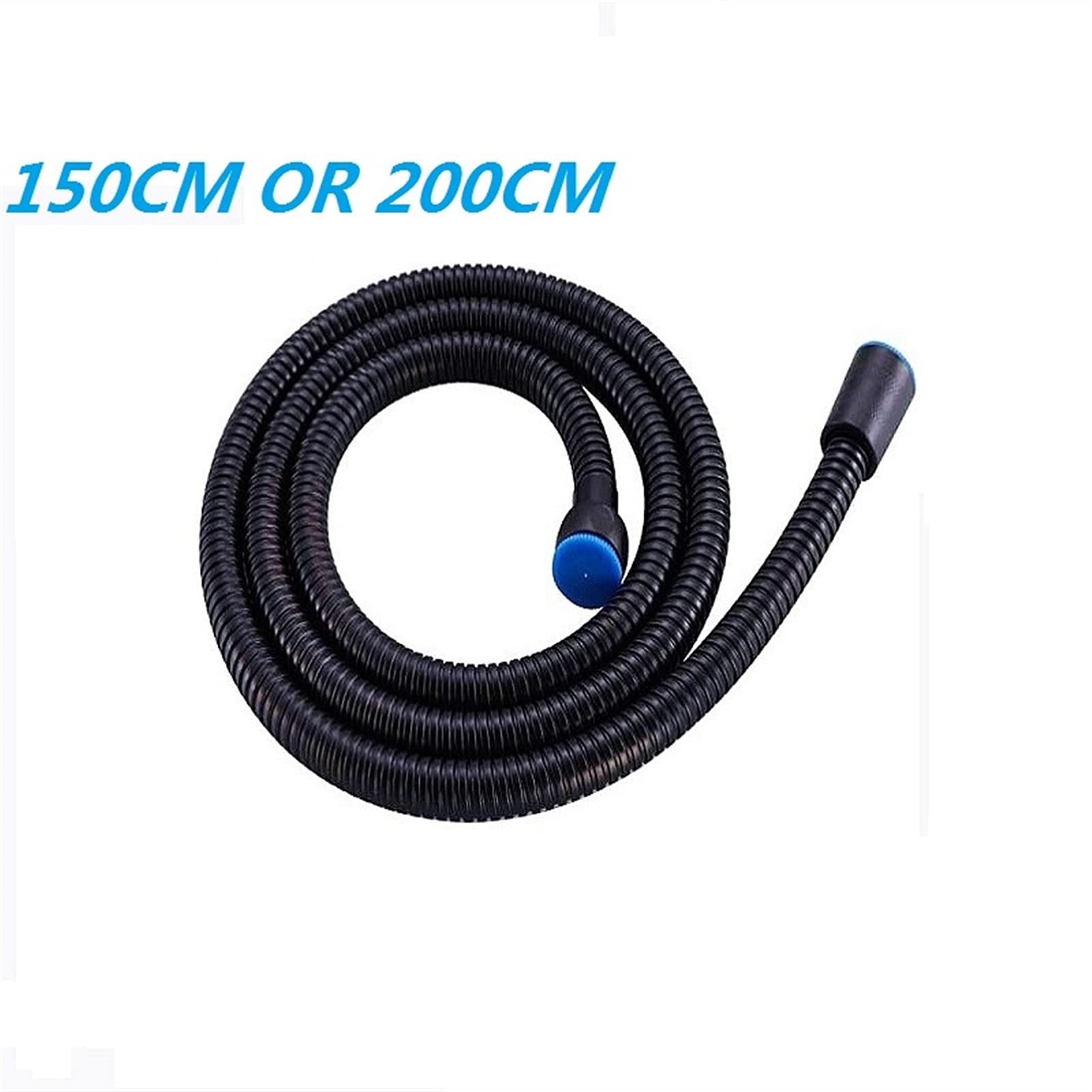 Flessibile doccia, Flessibile doccia di ricambio Nero opaco 1,5 m 2,0 m Flessibile doccia for bagno Flessibile soffione doccia flessibile Prolunga for tubo dell'acqua for bagno Acciaio inossidabile