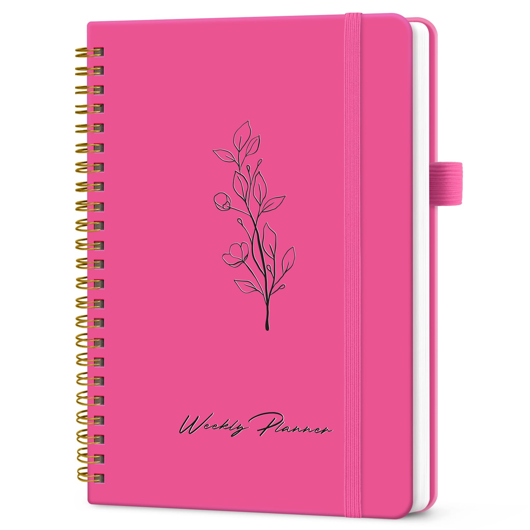 Taja Undated Weekly Planner, To Do List Notebook with Habit Tracker, A5