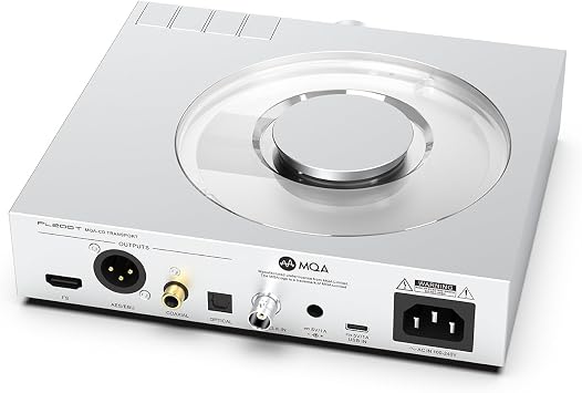 SMSL PL200T CD Player MQA-CD Transport Clock Input Output P.A.S.S. System Optical coaxial AES I2S Output ,/CD Player Input with Remote Control
