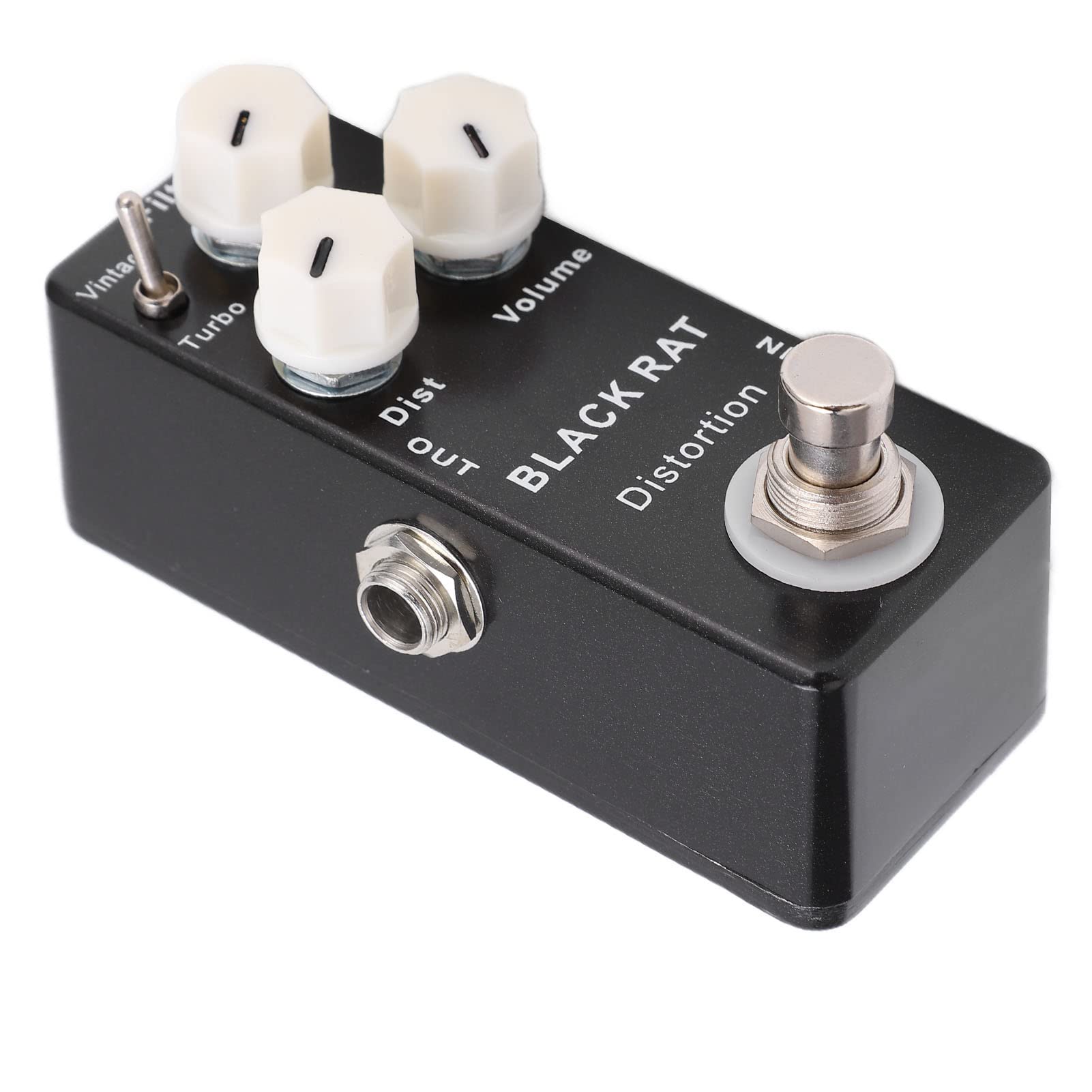 Eujgoov Distortion Guitar Pedal Pocket Metal Pedal with True Bypass Switch Sound Distortion Effector