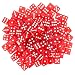 Brybelly 100 Red Dice , 16mm, Red
