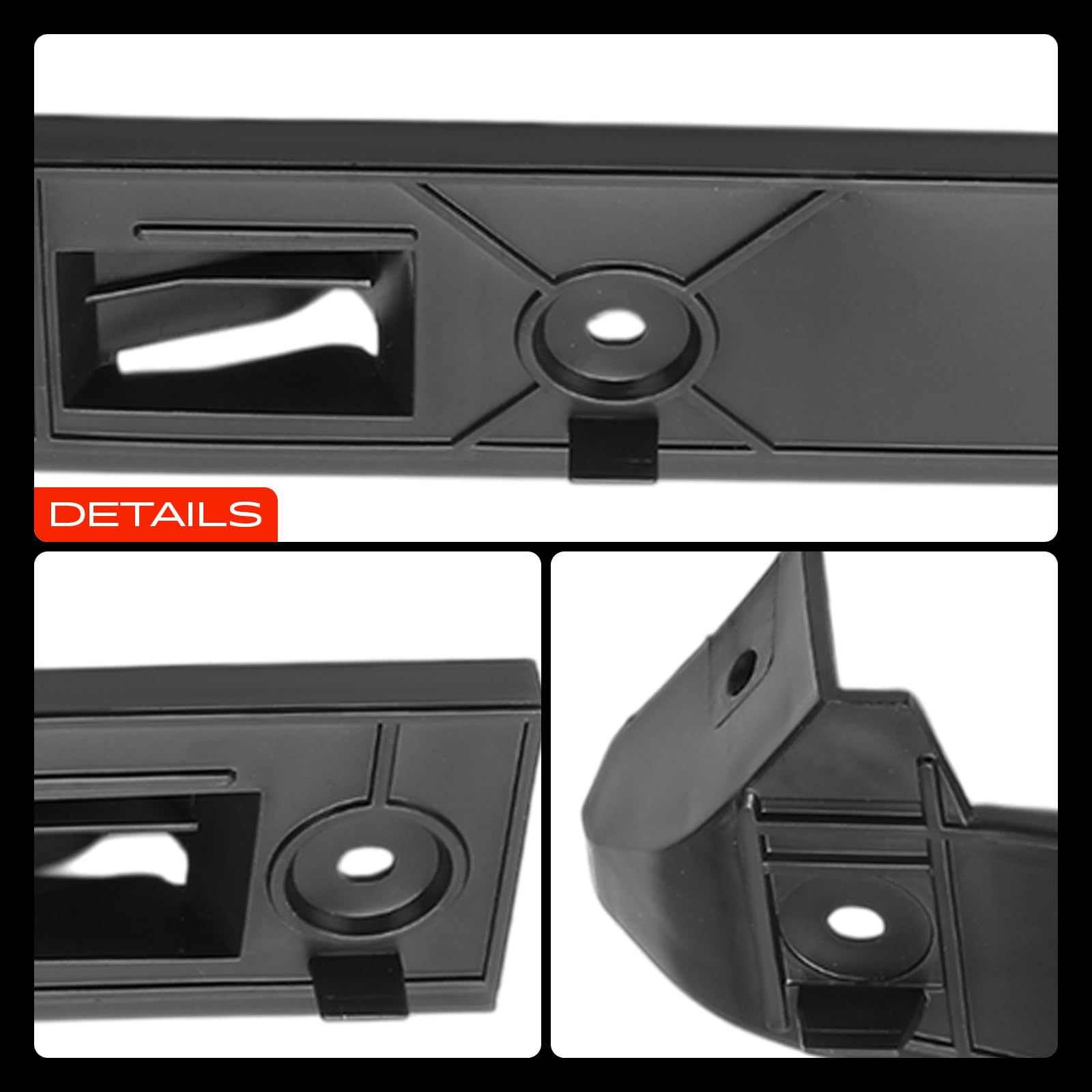 Frankberg 2x Paraurti Supporto Anteriore Compatibile con Golf IV 1J1 Golf IV Variante 1J5 Golf IV Cabriolet 1E7 B.o.r.a 1J2 B.o.r.a Variante 1J6 Replace# 1J5807183B