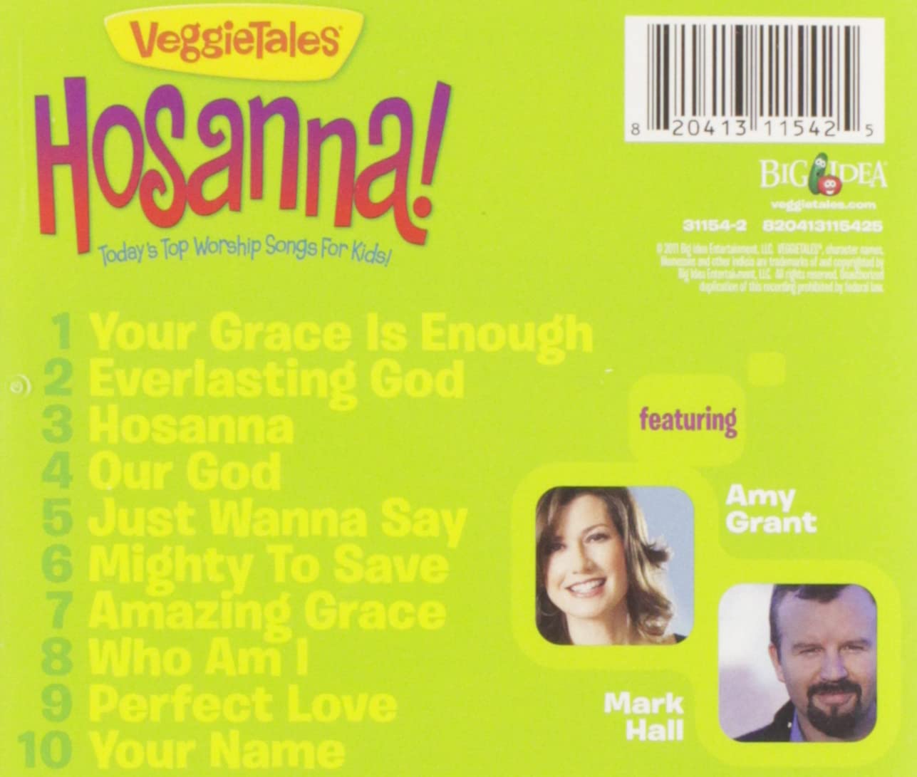 Hosanna!-Today's Top Worship Songs For Kids