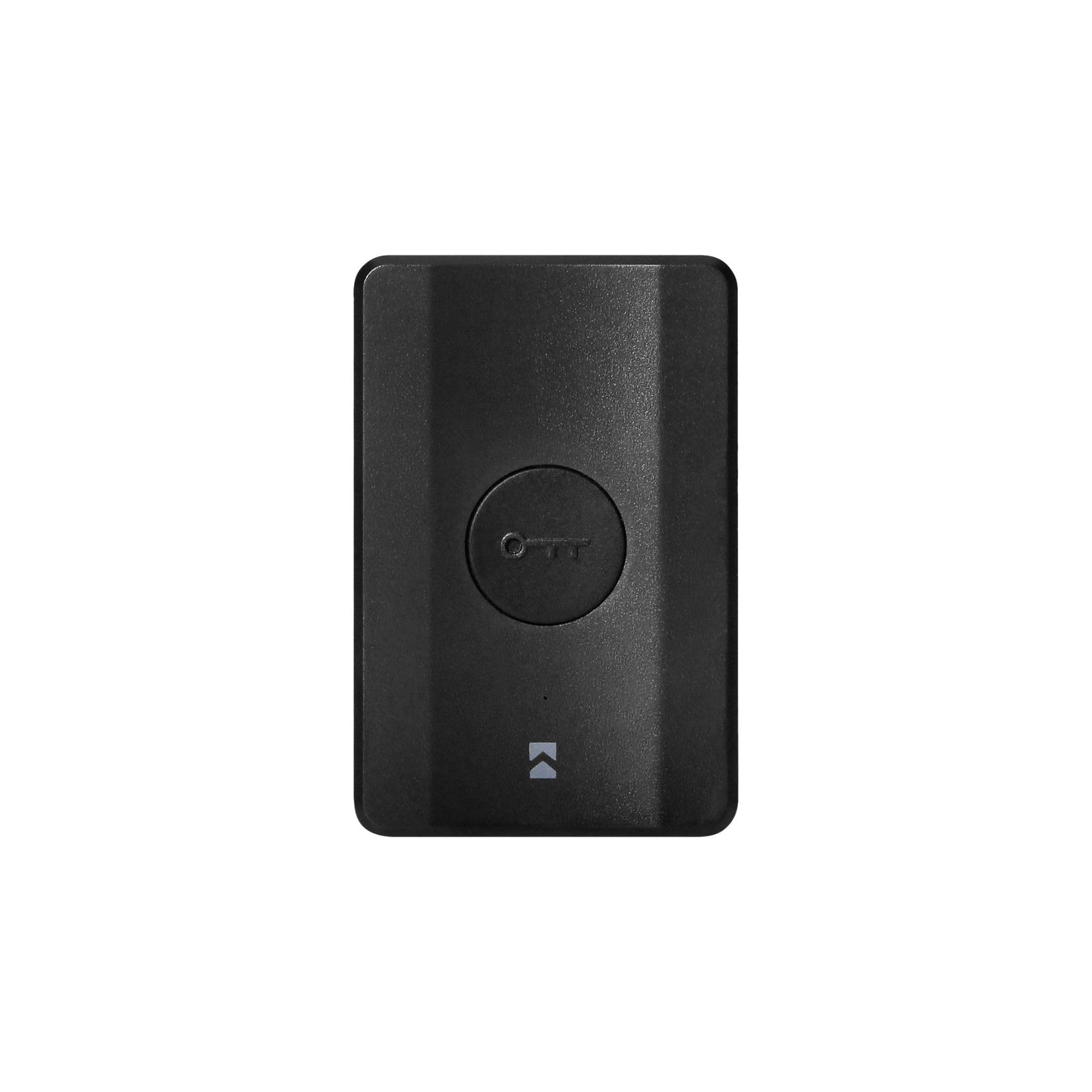 Kit Portier Audio Bidirectionnel avec Sonnette sans Fil Exterieur Etanche Interphone Mains Libres avec Pile Rechargable par USB-C pour 1 Famille Noir Parlophone sans Fil sans Combiné