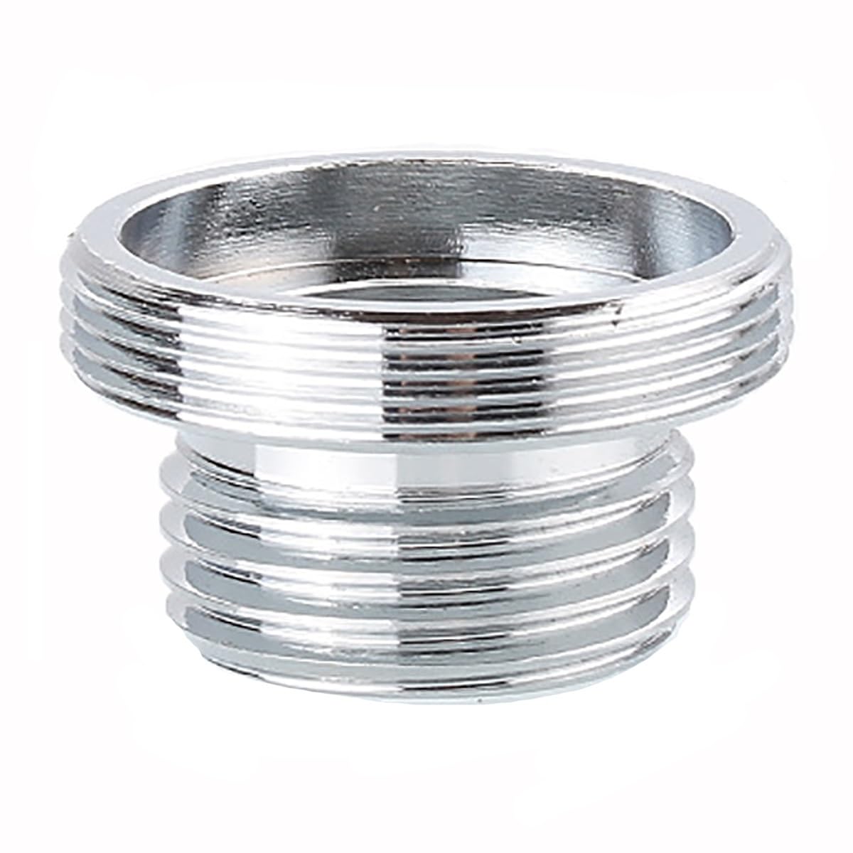 Faucet Adapter M16/M18/M20/M22/M24/M28/M32 External Thread to 4 Points G1/2 External Thread Coarse Thread Brass Faucet Filter Accessory Bathroom Garden Tap Adapter(M28-4 Points G1/2)