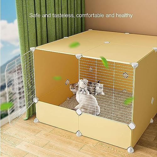 Parc pour chat intérieur modulable pour sécuriser vos petits animaux - 6