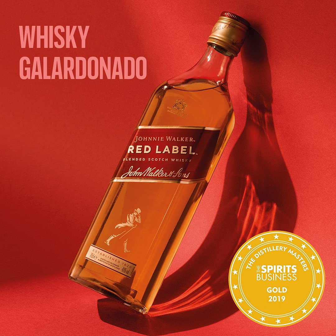 Johnnie Walker Red label whisky escocés blended, 700 ml : Amazon