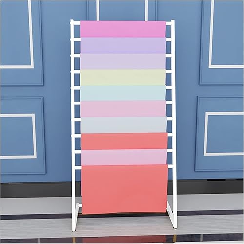 LXBAMKEA Organizadores de bufandas independientes estantes de exhibición de tienda de ropa bufandas multifuncionales corbatas chales accesorios de