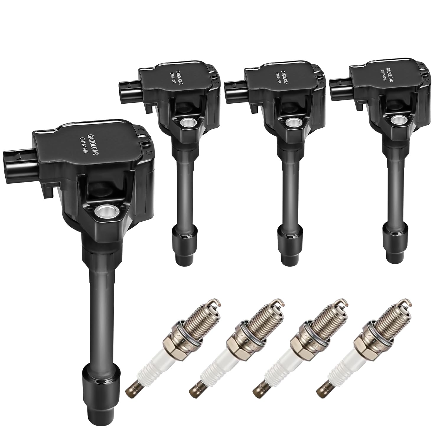 Amazon.com: GAGOLCAR UF781 OEM Ignition Coils Pack and Spark Plugs